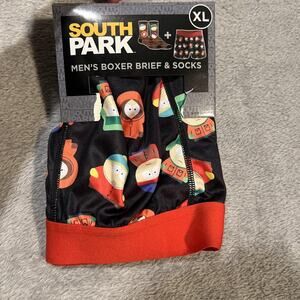 South Park Boxer Brief Mens Extra Large XL Cartoon Characters Gift New